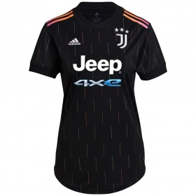 Juventus Dres Ženska Gostujući 2021/22 Kratkih Rukava